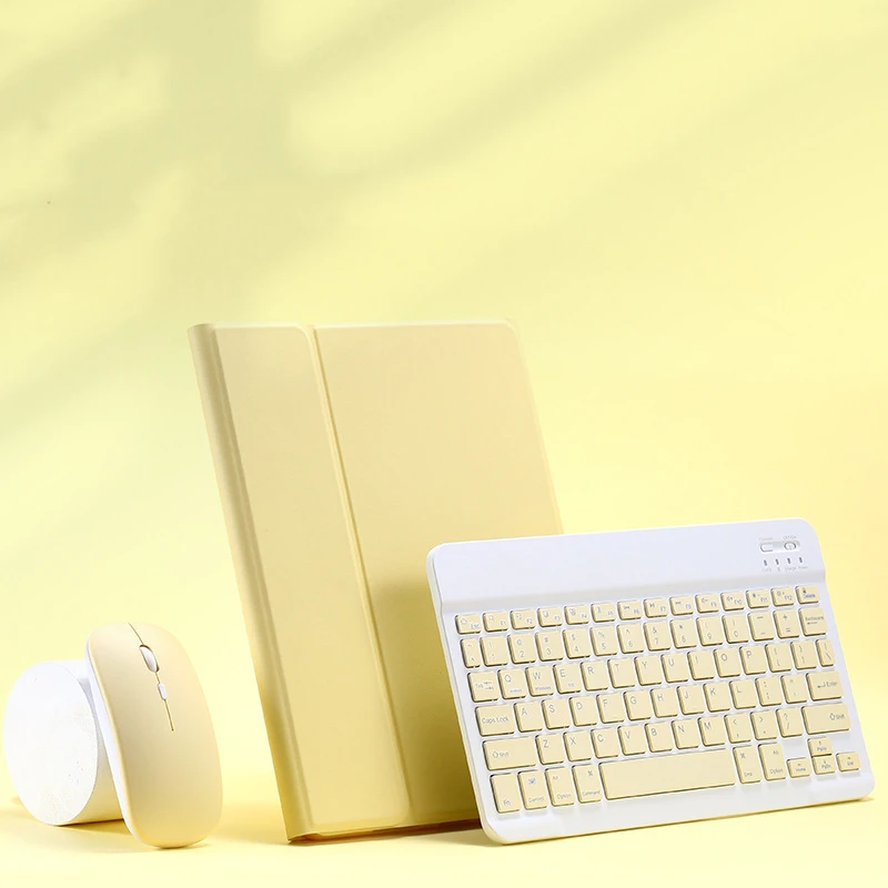 

For iPad Pro Air 2 8th 7th Case with Pencil Holder Wireless Bluetooth Hebrew Italian Keyboard Mouse for iPad Air 4 Funda Cover