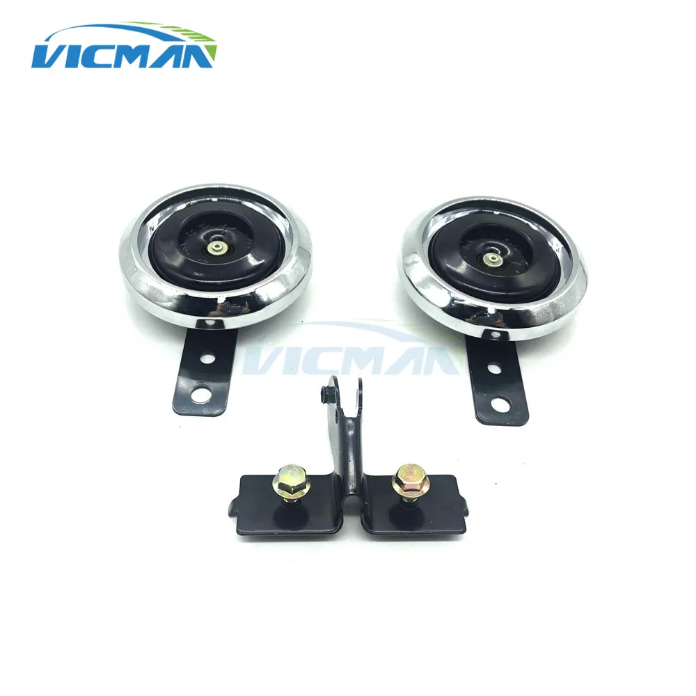 오토바이 패스 DC 12V 105db는 CBT125 CB125T WY125 12V 더블 혼 고음 및 저음 스피커에 적합합니다.