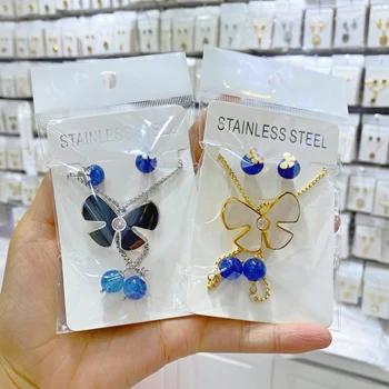 

Animal Butterfly Stars Chain Necklaces for Women Hot Sale Gold Silver Color Clavicle Chain Sweater Chain Necklaces Jewelry Ins