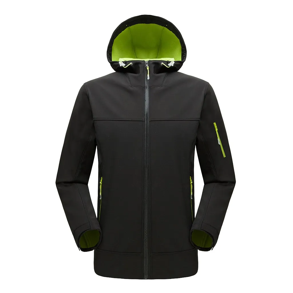 

JAYCOSIN Jacket Men 2019 Spring Autumn Mens Outerwear Windbreaker Men's Jackets Hooded Sport Jacket Coat Plus Size S-3XL 19AUG24