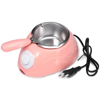 

Electric Chocolate Candy Melting Pot Electric Melter Machine Diy Kitchen Tool-Pink Eu Plug