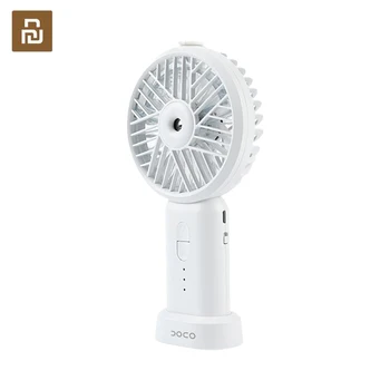 

Mini Replenishment Fan USB Charging Handheld Portable Ultrasound Humidifier Electric Fan Desktop Spray Small Fan