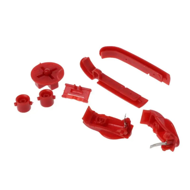 

A B Colorful L R Buttons Keypads for Gameboy Advance Buttons Frame for GBA D Pads Power ON OFF Buttons 203A