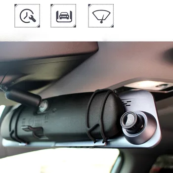 

5.5 Inch Touch Screen Dual Lens Video Camera Recorder Car DVR Dash Cam Rear View Camera Dashcam