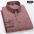 NEW 100% Cotton 7XL Striped Shirt For Mens Long Sleeve Casual Slim Fit Business Male Dress Shirts Thick Work Shirts Men Clothing 23