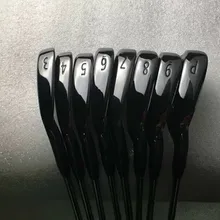 Черный AP3 718 набор железа 718 AP3 Гольф железные клюшки для гольфа 3456789Pw(8 шт.) R/S гибкий стальной/графитовый Вал с крышкой головки