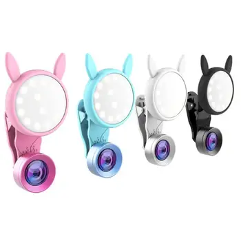 

New WQ-04 Portable USB Self-timer Flash Camera Clip-on Phone Self-timer Lamp Video Lights LED Night Photo Beauty Fill Light