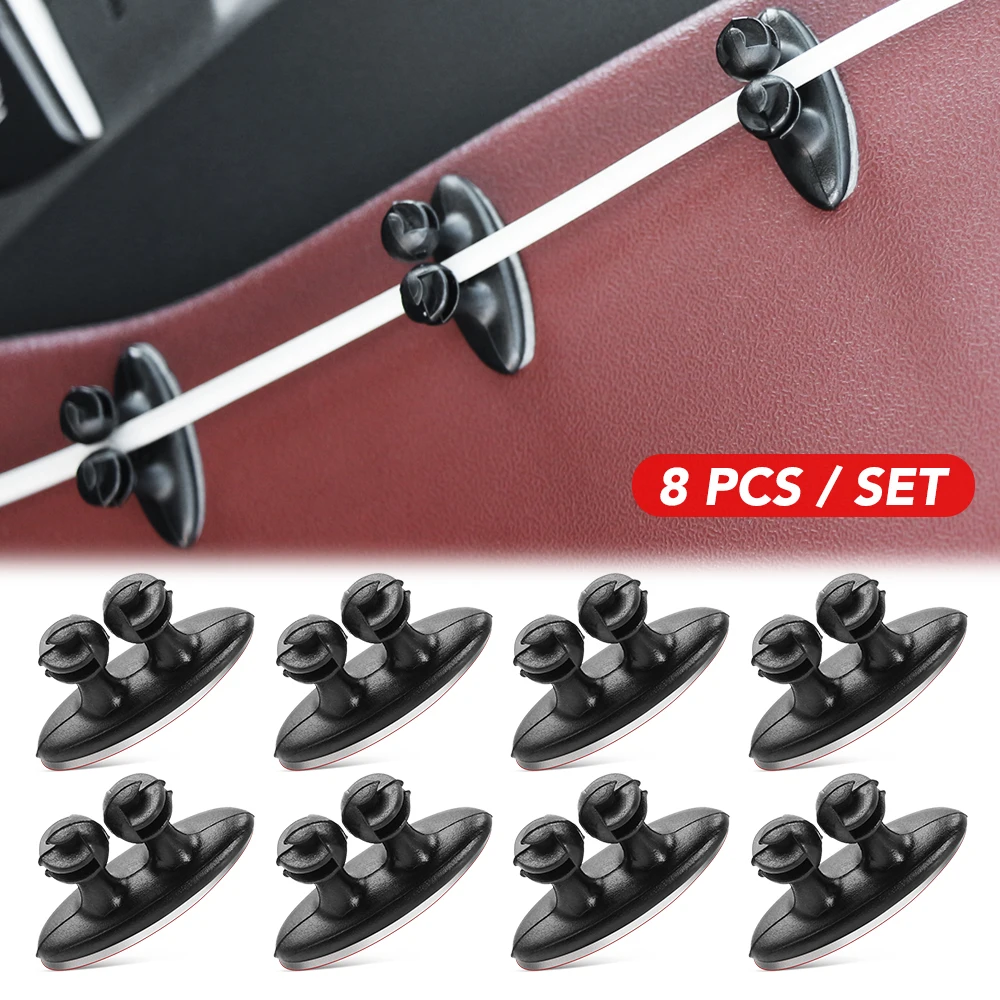 8 шт. фиксированный зажим USB для кабеля mercedes w205 seat leon mk1 opel astra g suzuki jimny bmw e30 volkswagen golf |