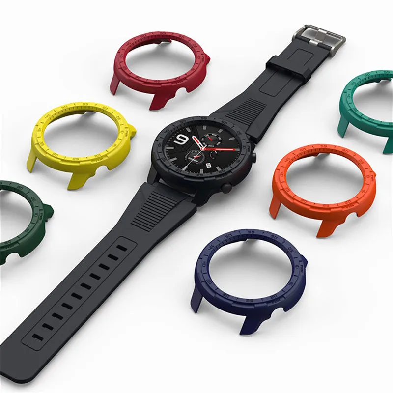 Replacement PC Watch Case Cover Shell Frame Protector for Xiaomi Huami AMAZFIT GTR 47mm 40NOV2926