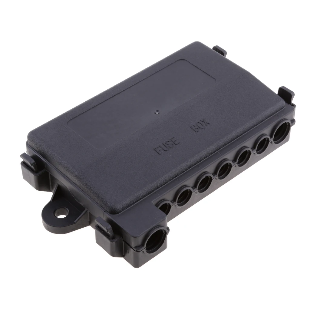 Universal Car Van Boat Midi ANM ANS Fuse Box Holder Block 7 Way DC32V