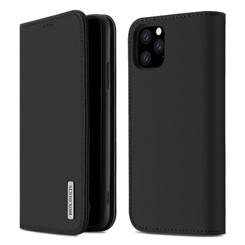 100% настоящий Роскошный чехол из искусственной кожи с защелкой для iPhone 11 Pro Max