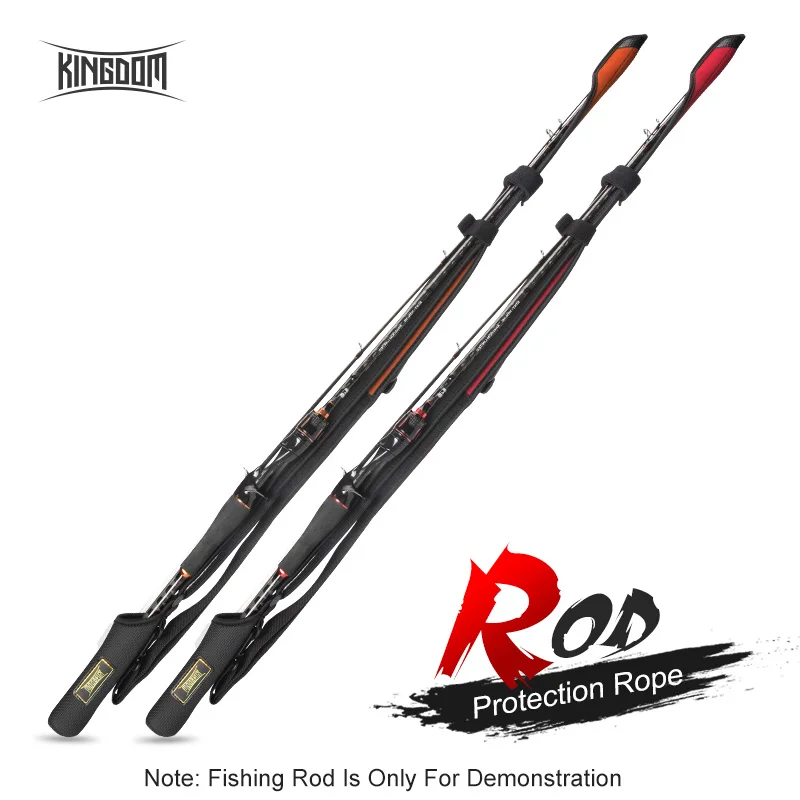 Fishing-Rods Protection-Rods-Cap Kingdom Spinning for Pole-Storage-Bag 102cm-152cm Rope-Length