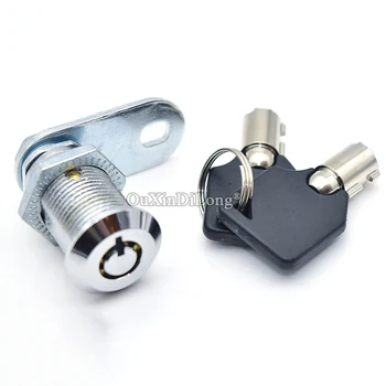 

Free Shipping 4PCS Tubular Cam Lock Desk Drawer Toolbox File Cabinet Lock Locker Replacement 16/20/25/30mm