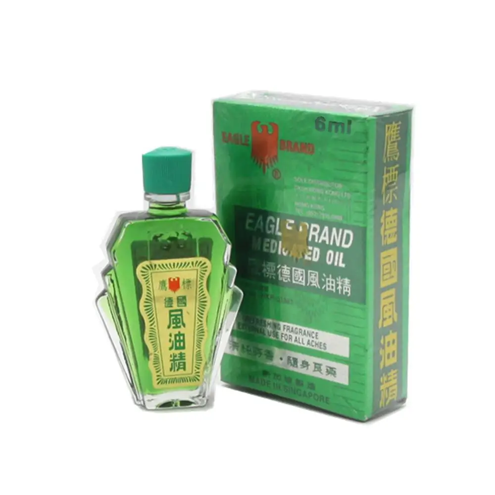 

EAGLE BRAND 6ml Balm Refreshing Oil For Headache Dizziness Medicated Oil Relieving Muscle & Joint Pain Fengyoujing