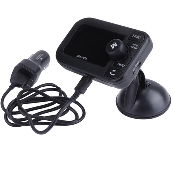 

Vehicle-Mounted Car Mp3 Player FM Transmitter Mini Car Dab Radio Receiver Module In Car Digital Radio Receiver Black A30