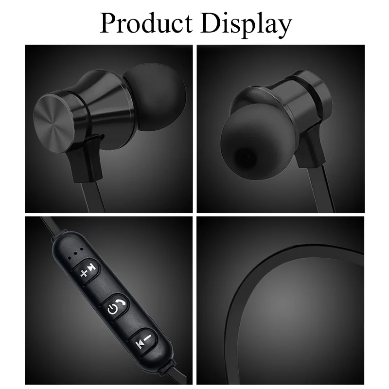 XT11 водонепроницаемые спортивные наушники Магнитный наушник с функцией Bluetooth Беспроводной наушники для iphone samsung с поддержкой Bluetooth для мобильных телефонов