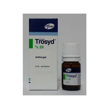 

Trosyd 5 ml %28 Tioconazole Nail Fungus Treatment Trosyl Fungicide