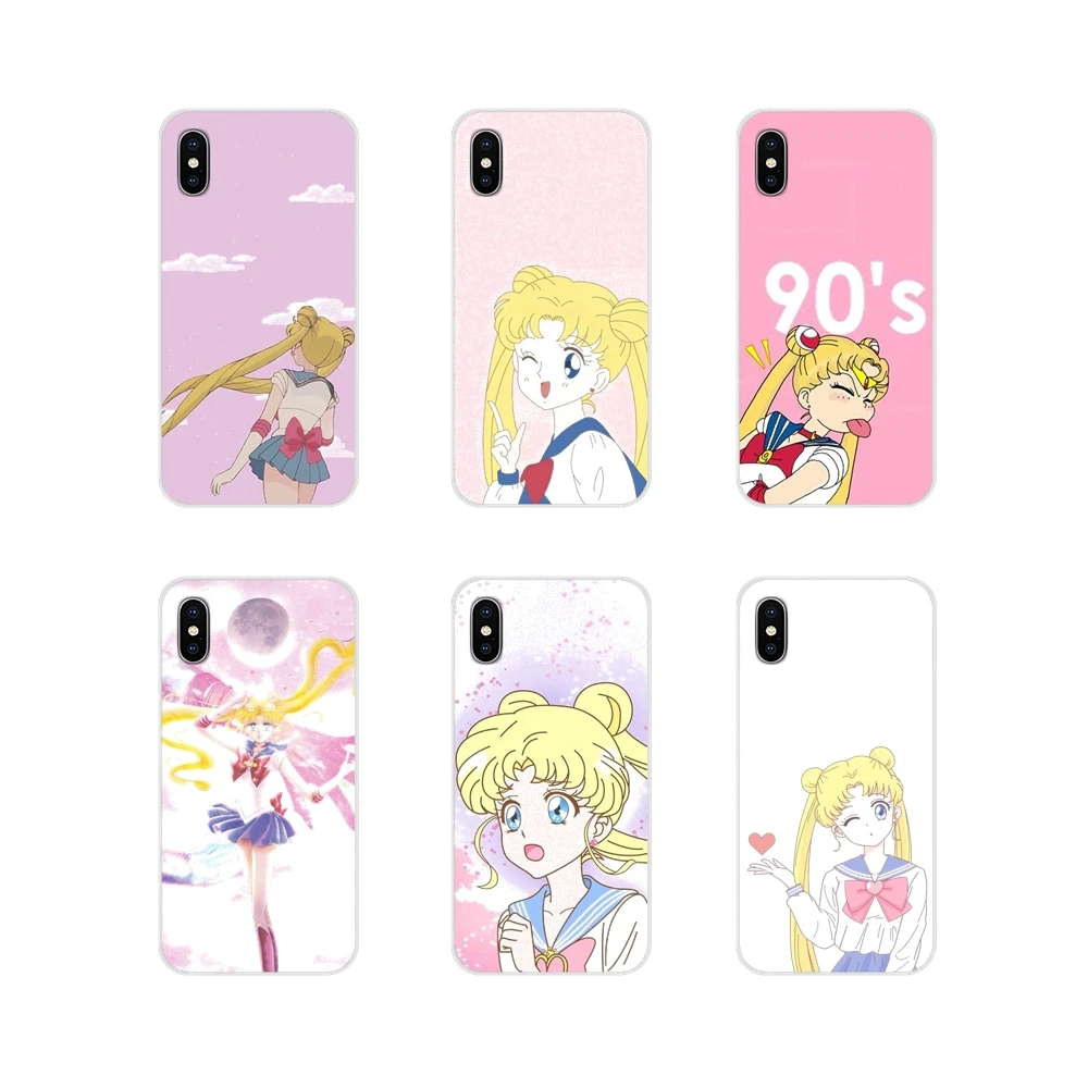 

Soft Shell Case For Xiaomi Mi4 Mi5 Mi5S Mi6 Mi A1 A2 5X 6X 8 9 Lite SE Pro Mi Max Mix 2 3 2S Soldier Sailor Moon Bishoujo Senshi