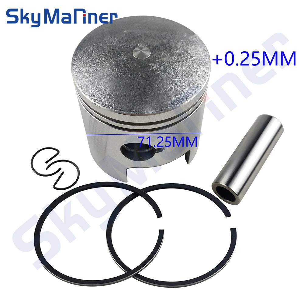1210096353025 Piston Set(os0.25) For For Suzuki Outboard Engine 25hp