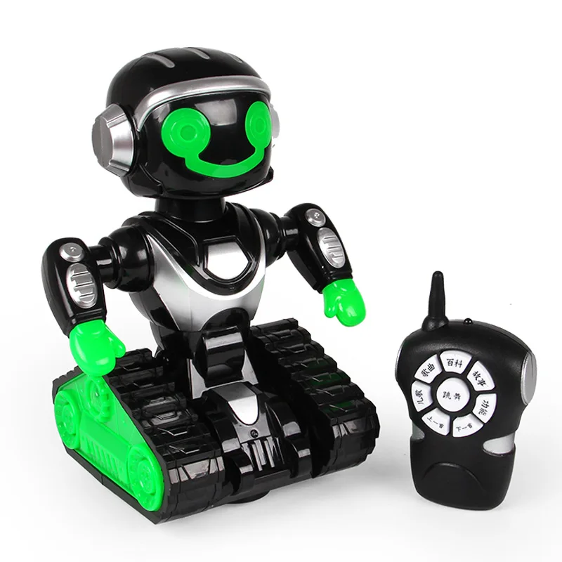 

New Style CHILDREN'S Toy Intelligent Early Childhood Educational Learning Light And Sound Universal Dancing Remote Control Robot