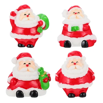 

4pcs Christmas Miniature Creative Micro Landscape Ornament (Assorted Color)