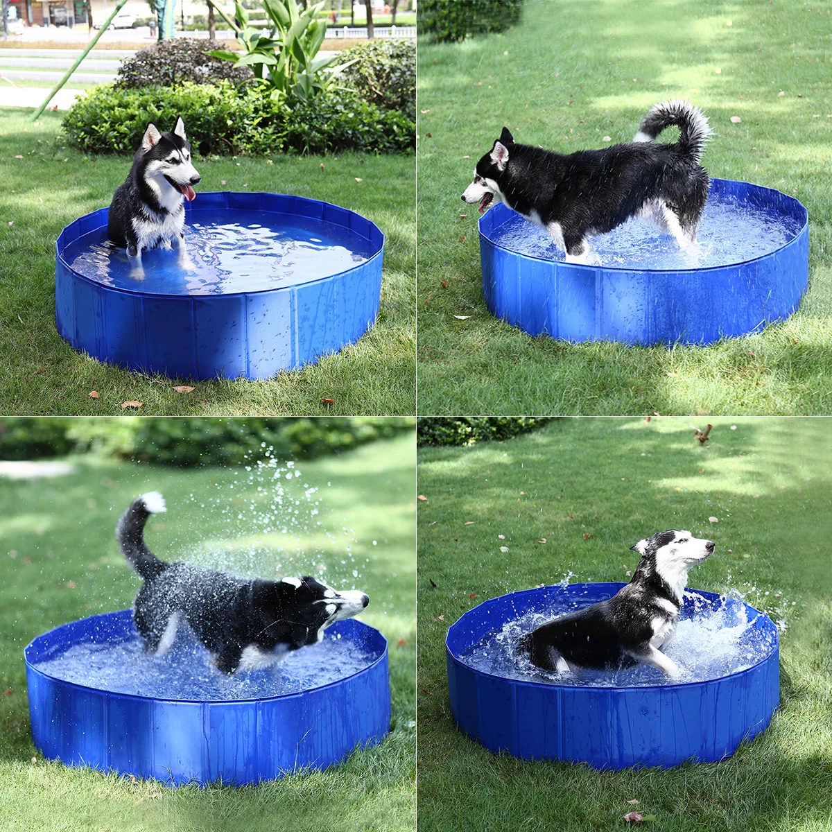 Foldable Outdoor Bathing Pool For Dogs Ducks