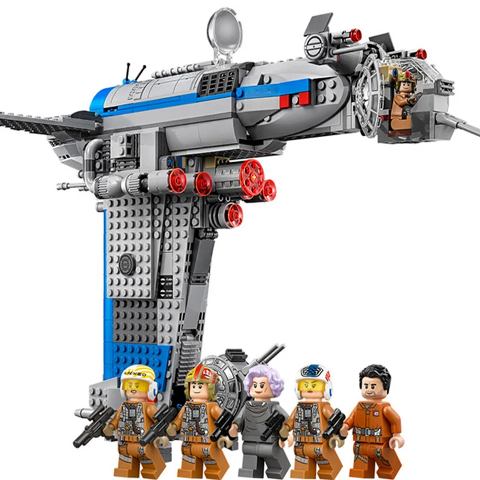Star War 75188 Rebel Bomber Set подлинные игрушки Toys Классическая серия строительные блоки