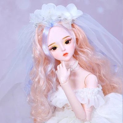 Fortune Days 1/3 bjd кукла 60 см Высота 34 сустава тело открытый мозги ручная роспись макияж Изысканная Подарочная коробка Упаковка последние DC лати - Цвет: not open brain