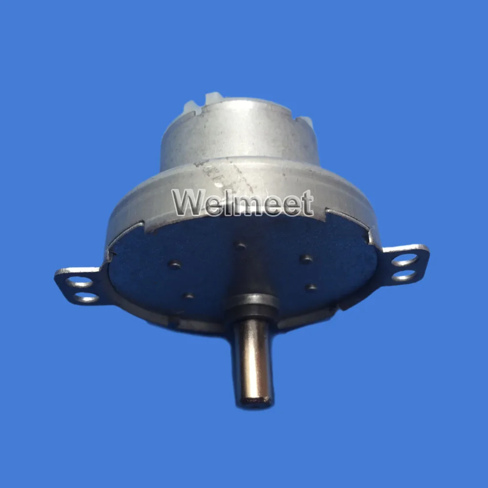 DC3V 5V 6V 12V 24V JS-50T POM пластиковая коробка передач скорость мотор-редуктор один плоский Вал