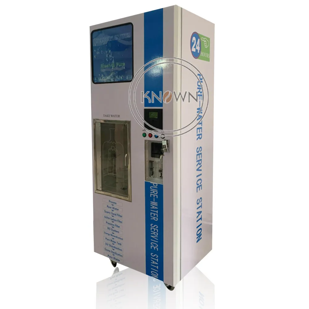 400gpd 110l Reverse Osmosis Pure Water Vending Machine For 5 Gallon