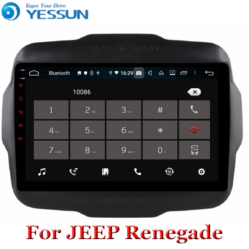 Android 9 Восьмиядерный автомобильный dvd для JEEP Renegade радио 2016 2017 мультимедийный GPS