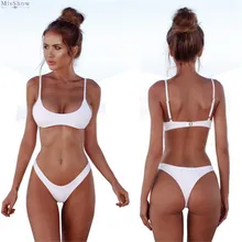 White Red Padded Bandeau Thong Bikini Set xl xxl 2020 Women Swimwear Swimsuit Push Up Swimming Bathing Suit Beachwear 2019 White Red Padded Bandeau Thong Bikini Set xl xxl 2020 Women Swimwear Swimsuit Push Up Swimming Bathing Suit Beachwear 2019