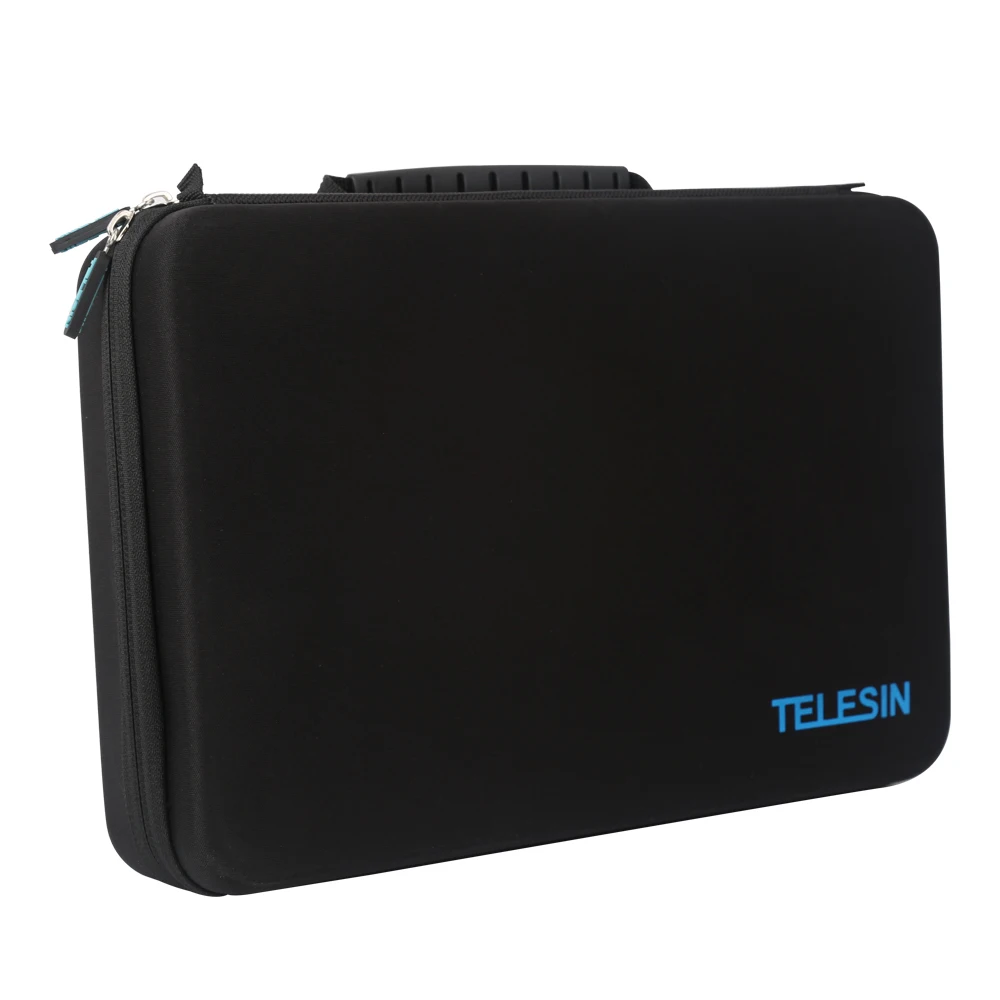 TELESIN M/S/L Размер Сумка Чехол Коробка для GoPro Hero 8 7 6 5 4 3 2 SJCAM SJ4000 для Xiaomi Yi 4K 4K+ сумка для камеры чехол Аксессуары