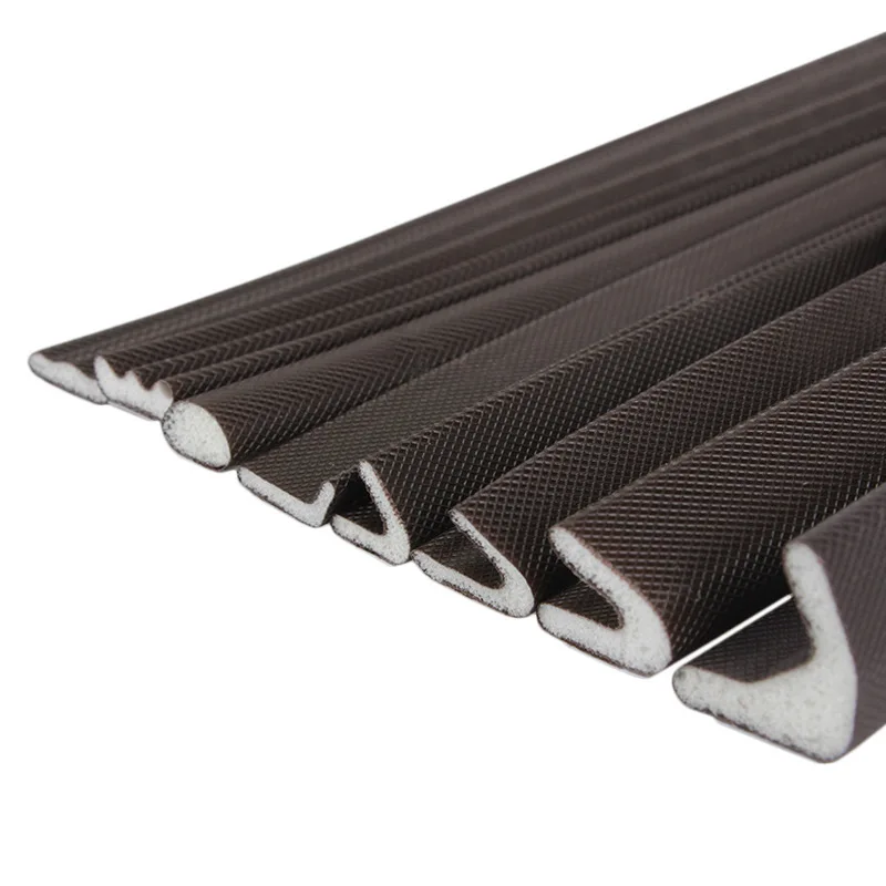 Pu Foam Sound Proof Door Strip Acoustic Foam Self Adhesive V Type Sealing Strip Weather Stripping Door Window Seal door seal strip window seal strip sealing strip 5 M