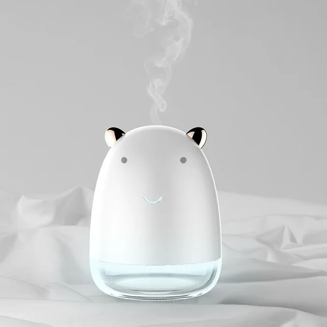 Kbaybo 220 мл милый увлажнитель "медведь" usb-диффузор для увлажнителя воздуха мини портативный Арома эфирные масла диффузор Настольный ароматерапия тумана
