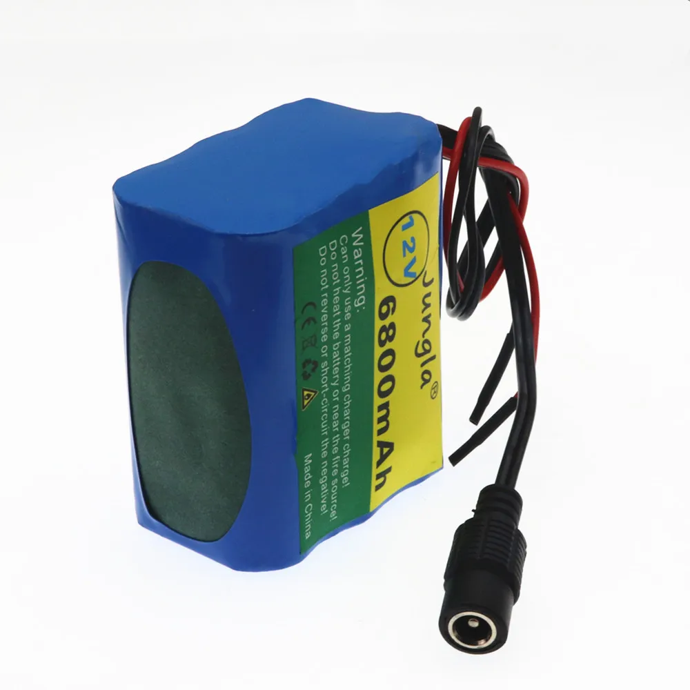 Оригинальные 12V 6.8Ah 6800mAh 18650 аккумуляторные батареи 12V с литиевая батарея BMS пакет Защитная плата