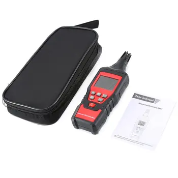 

HT618 LCD Temperature Humidity Meter Datalogger Tester Indoor Outdoor Thermometer Hygrometer Conversion