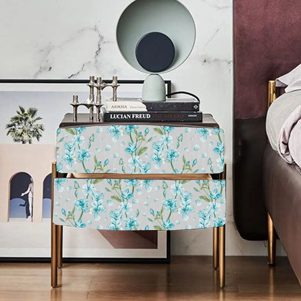 매화 껍질 및 스틱 벽지, 탈착식 녹색 잎, 방수 벽지, 비닐 자체 접착 접촉 종이 장식