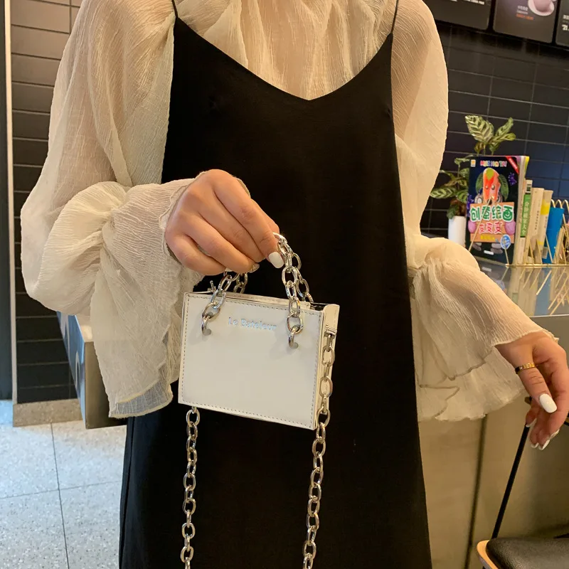 

Western style mini chain women's bag new 2019 slung Joker ins handbag