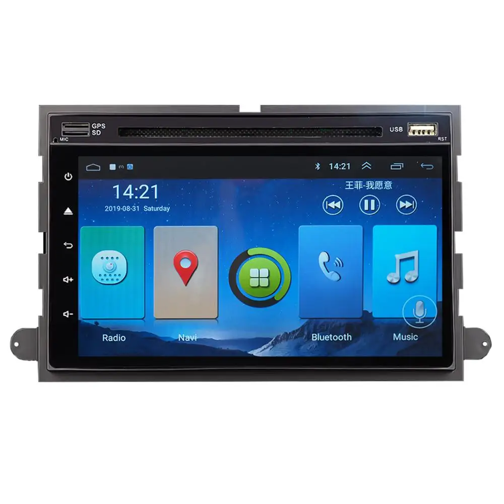 Автомобильный dvd видео плеер для Ford Fusion Explorer 500 F150 F250 F350 Edge Expedition 2007-2011 android автомобильный Радио сенсорный экран