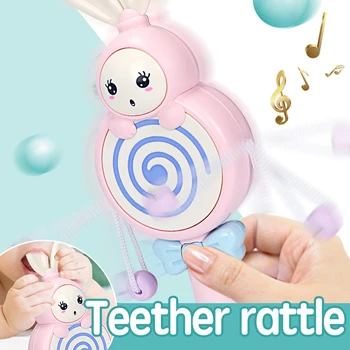 

Hipac Baby Music Teether Rattle Toys for Children Gifts for Kids 0-12 months Education Mobile Kids Bed Bell Newborn Stroller