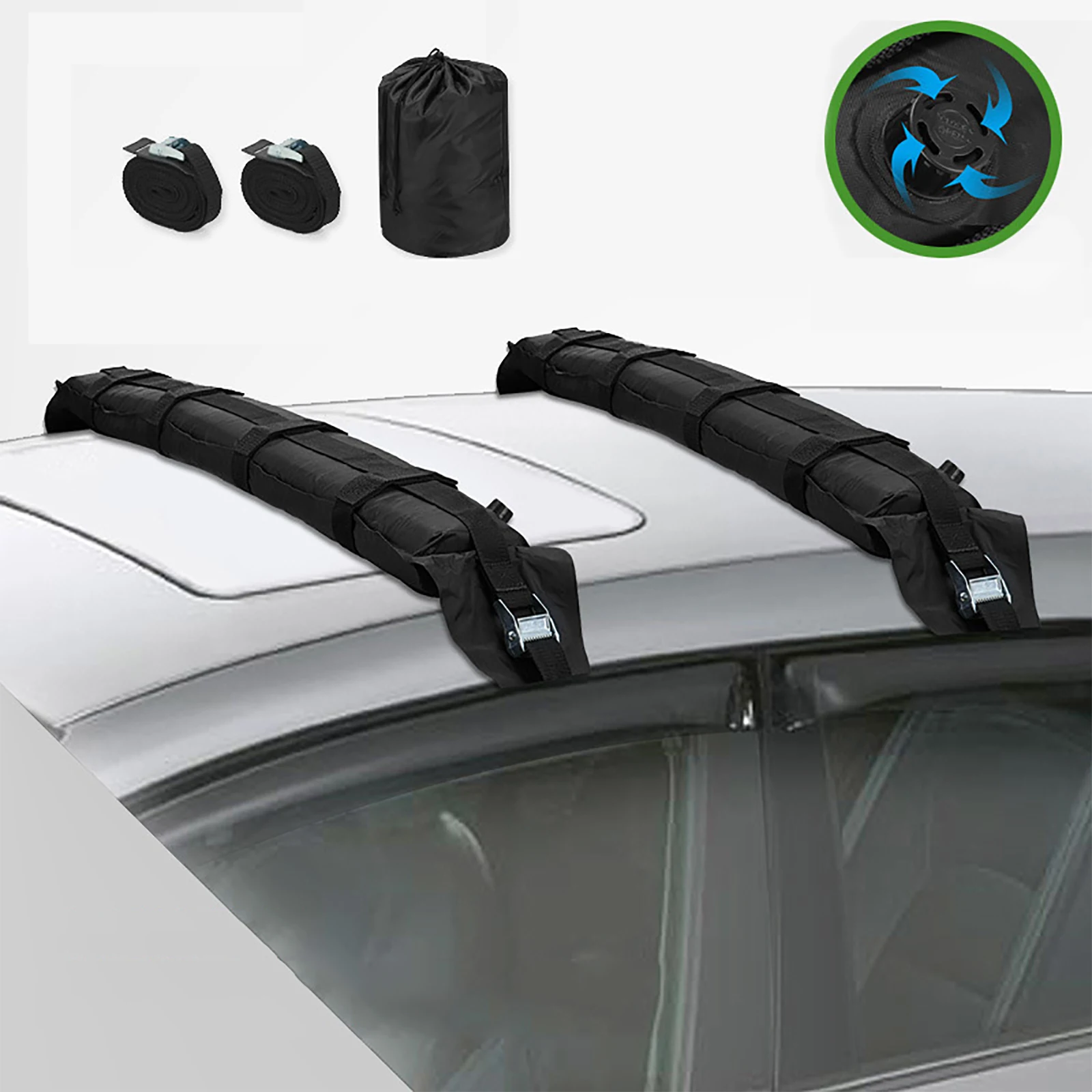 Cargo Management Roof Rack Auto Inflatable Luggage Carrier Traveller