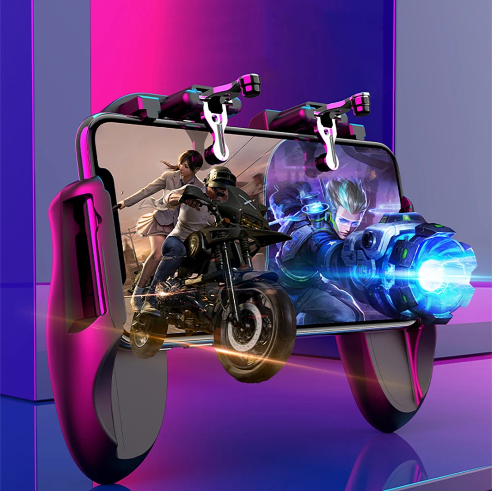 

Phone Gamepad Pubg Mobile Game Joystick Pubg Controller Handle Mobile Trigger Game Pad For smartphones 4.7-6.5 inch Screen