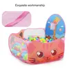 Portable Baby Playground Playpen for Children Play Tent Cartoon Ball Pit Pool Foldable Outdoor Indoor Sports Educational Toy Kid 1