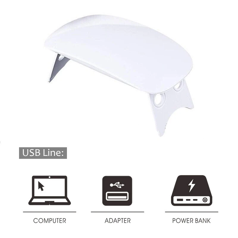 6W-White-Nail-Dryer-Machine-UV-LED-Lamp-Portable-Micro-USB-Cable-Home-Use-Nail-UV 副本