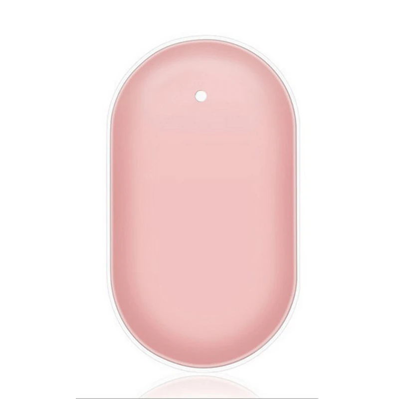Грелка для рук, карманный, перезаряжаемый Портативный мини 5В USB зимние Мощность банка с двойным нагревом Электрический взрывозащищенный печи