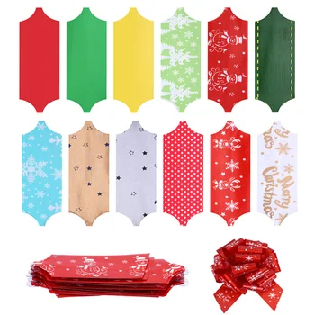 

12pcs DIY Valentine's Day Ribbon Bowknot Decoration Ribbons Flower Car Bows Gift Wrapping Props Ornaments Pull Bows For Gifts