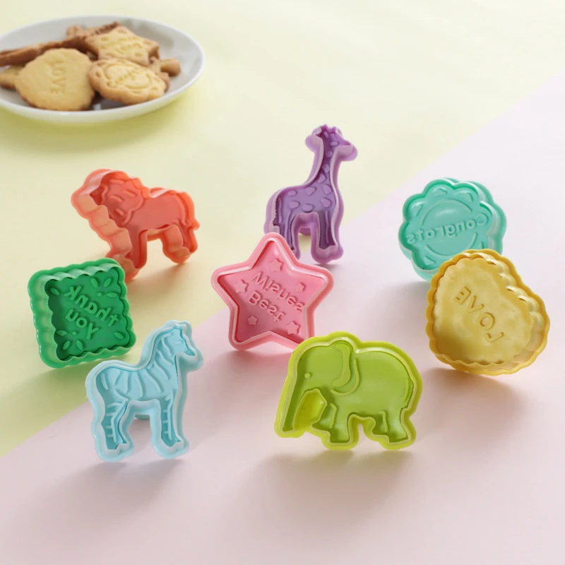 Play Dough Tools Slime Kit Modelling Clay 4pcs 3D Slimes Mold Tool Sets For Children