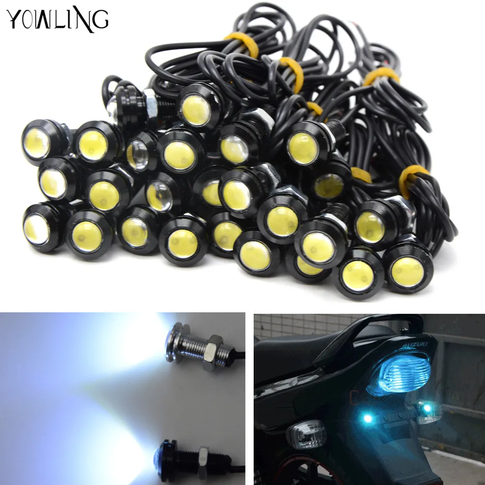 10pieces High Quality Universal Motorcycle Turn Signal Light Waterproof 12 LED Indicator Blinker Flash Bike Lamp
