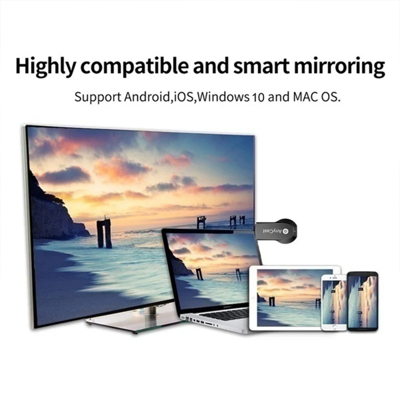 Anycast M100 2020 WiFi Display Dongle 2.4G 5G HDMI 4K Ultra HD VS AnyCast M2 Plus Tv Stick for IOS Android Smart Phone Tablet Anycast M100 2020 WiFi Display Dongle 2.4G 5G HDMI 4K Ultra HD VS AnyCast M2 Plus Tv Stick for IOS Android Smart Phone Tablet